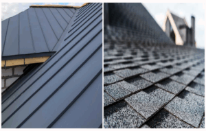 impact resistant shingles vs metal roofing in Virginia