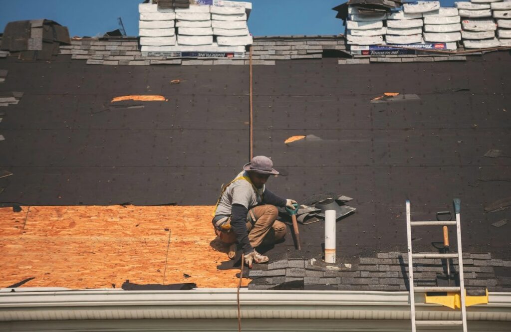 roof replacement in Fredericksburg