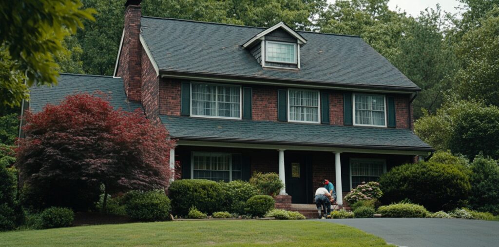 roof installation in Fredericksburg, VA