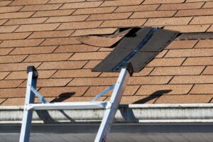 what to do after roof storm damage in Fredericksburg, VA